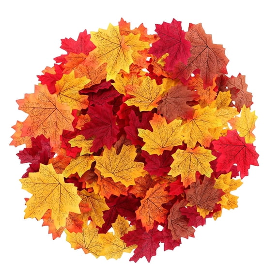 STRANDCHIC 800Pcs Artificial Fall Leaves for Party and Wedding Table Decoration