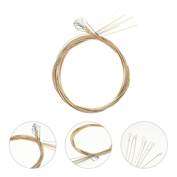 STRANDCHIC 8-Piece Professional Mandolin Strings Set and Easy to Install Replacement Strings for Mandolin Players