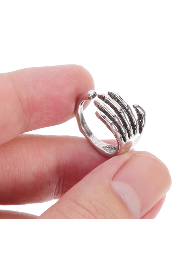 Adjustable Ring Skull Rings 1Pcs Costume Parties Personality Expression