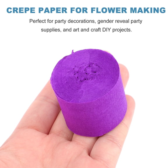 STRANDCHIC 13 Rolls Assorted Color Crepe Paper for Crafts, Party Decorations, Wrapping, Birthday Celebrations and Projects