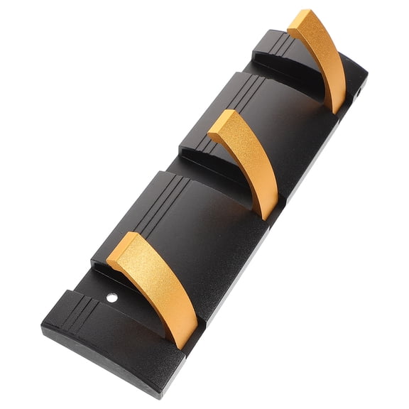 STRANDCHIC Black Retractable Wall Hook Folding Hidden Coat Robe Holder Aluminum Bathroom Hanger