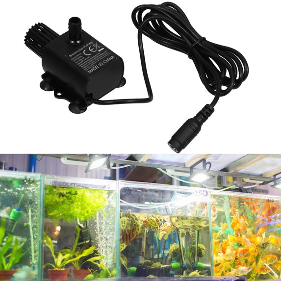 Curated visual reference: Strandchic Black Plastic Brushless Water Pump For Aquarium Silent And Photo Inspiration