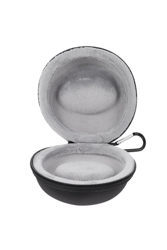 Black Shockproof Watch Case with Slots Portable Protective Watch Storage Box