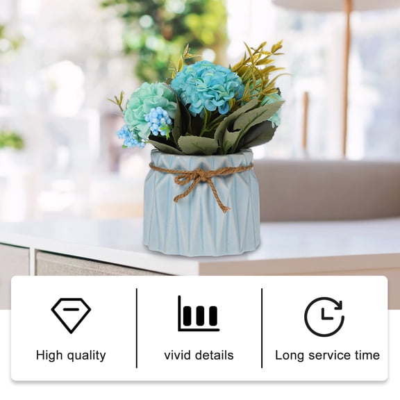 STRANDCHIC Faux Bonsai Plant Lifelike PVC Silk Cloth Decorative Artificial Tree for Home Office Decor