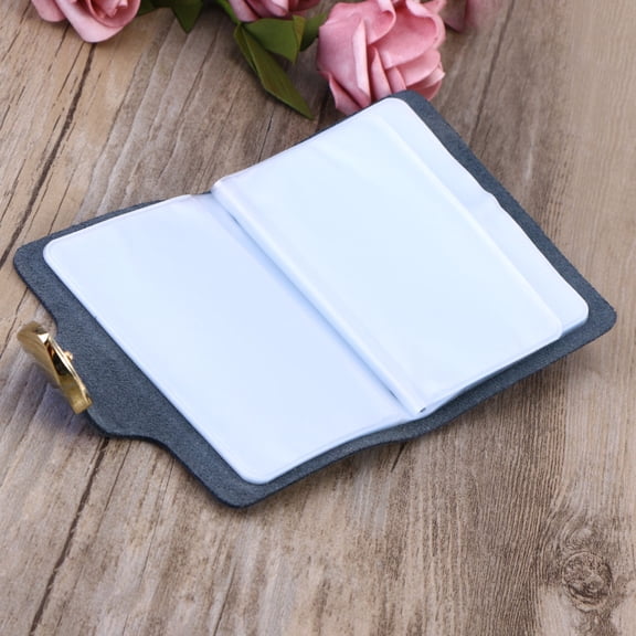 STRANDCHIC 1Pack Woman Card Holder Multi Card Pocket Design Blue for Daily Use