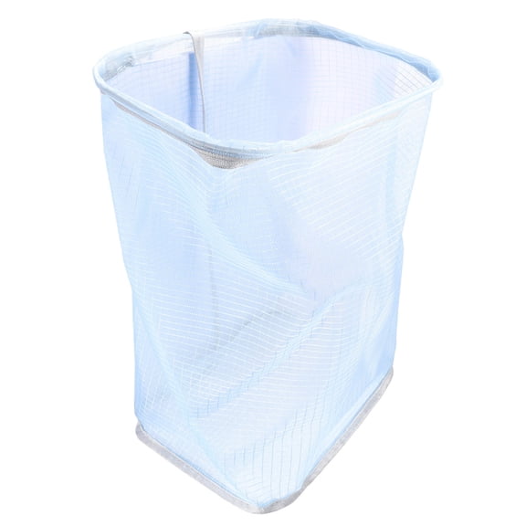 STRANDCHIC Wall-mounted Clothes Hamper Nylon Cloth Blue 1Pcs
