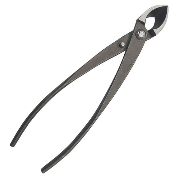 STRANDCHIC Stainless Steel Bonsai Pruning Shears with Circular Concave Blades and Ergonomic Handle for Gardening and Plant Maintenance