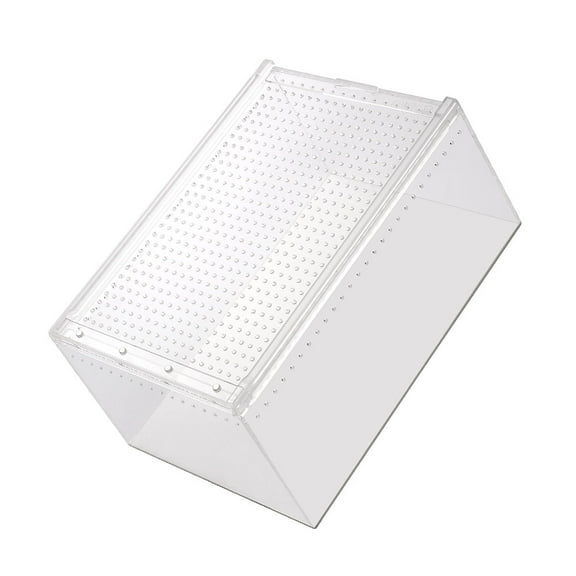 STRANDCHIC Household Transparent Snake Cage Acrylic Cricket Keeper with Breathable Design