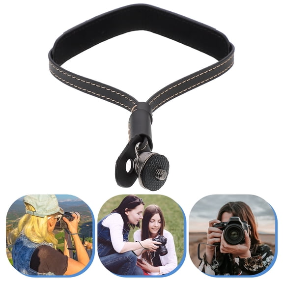 STRANDCHIC Black Camera Hand Strap Wrist Strap for Handheld Camera and Gimbal Sling 1 Piece Comfortable