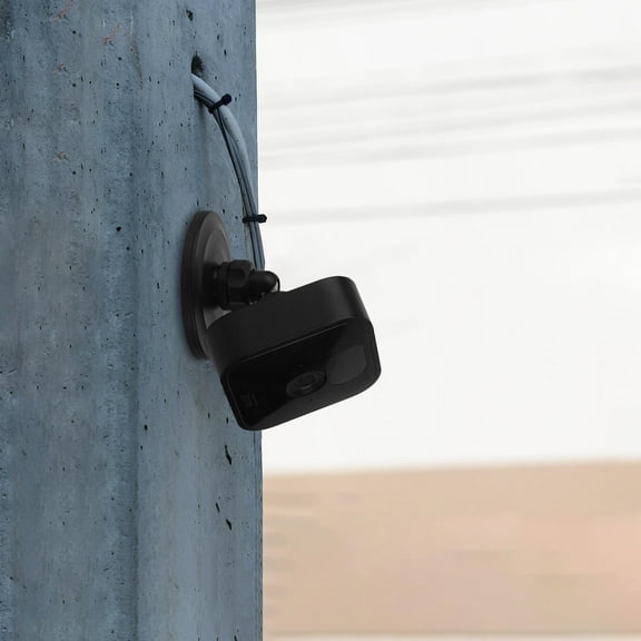 STRANDCHIC Black ABS Camera Mount Bracket for Outdoor Security Cameras, Easy to Install, Compact Size for Home Use