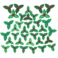 thumbnail image 1 of STRANDCHIC 30pcs Mini Artificial Leaf Ornaments for Christmas Wreath Decoration, Festive Holiday Home Decor, 1 of 8