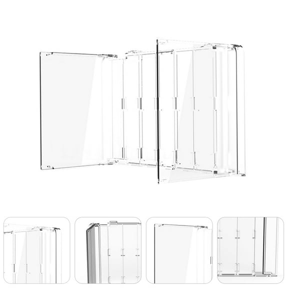 STRANDCHIC White Card Organizer and Game Card Storage Holder for Desktop PC - 1 Set and Compact