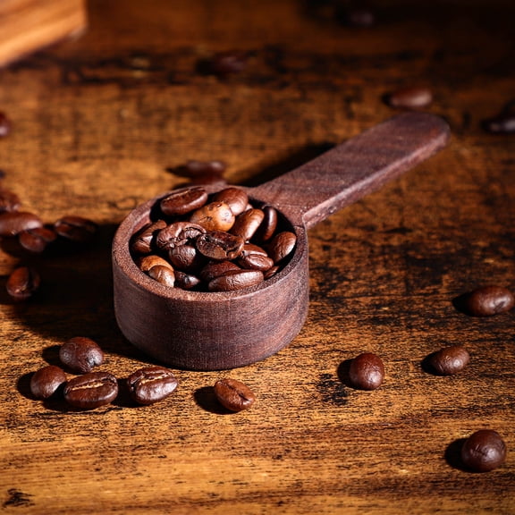 STRANDCHIC Wooden Coffee Measuring Spoon Set for Coffee and Family Use, 1 Piece Coffee Scoop