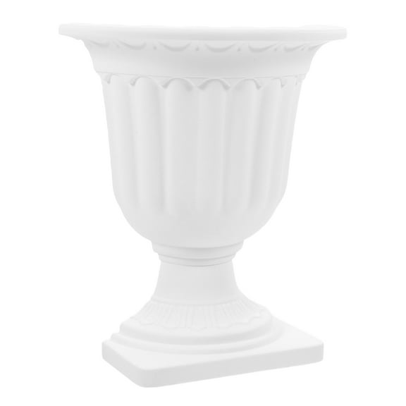 STRANDCHIC White Vintage Hanging Wall Flower Vase for Study Room Decor, Single Piece Decorative Planter