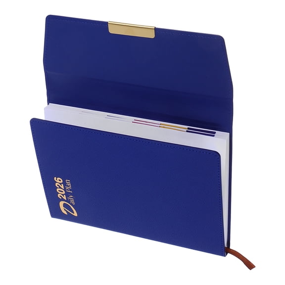 STRANDCHIC Daily Planner Notebook in Dark Blue for Modern Office and Home Use