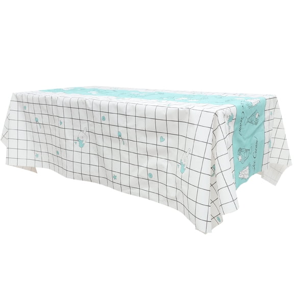 STRANDCHIC Nordic Pattern Table Runner Wear-Resistant Dining Table Cover Home Decor