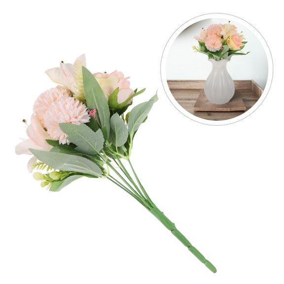 STRANDCHIC Decorative Fake Flower Bouquet for Home Decor and Outdoor Party Decoration