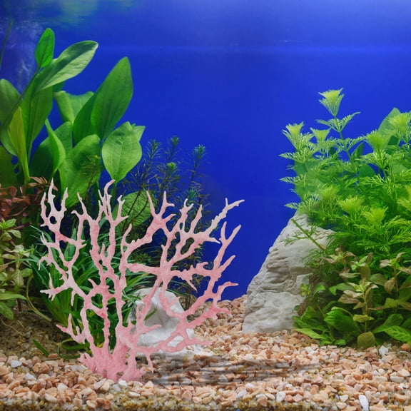 STRANDCHIC Artificial Coral Aquarium Ornament for Realistic Fish Tank Decoration and Aquatic Habitat
