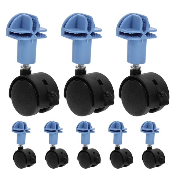 STRANDCHIC 8Pcs Cat Cage Wheels with Modular Assembly for Easy Use and Stable Movement