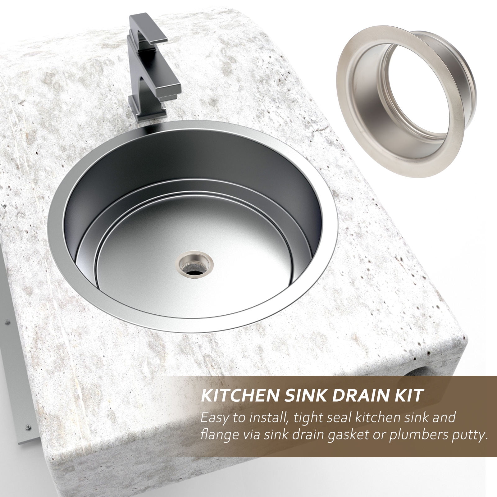strandchic-durable-stainless-steel-kitchen-sink-flange-with-tight-seal
