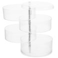 thumbnail image 1 of STRANDCHIC Clear Jewelry Organizer Box with Multiple Compartments, 1 Set for Bathroom and Accessories Storage Solutions, 1 of 6