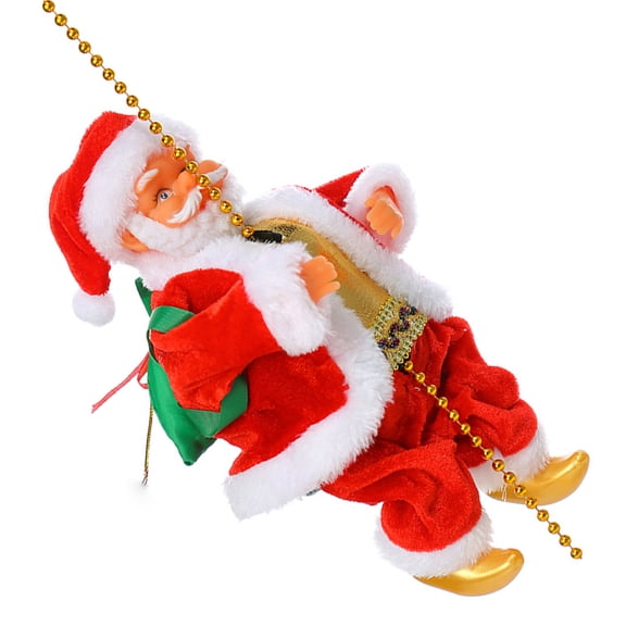 STRANDCHIC Electric Music Santa Plush Doll Multi Christmas Theme for Christmas Celebration 1Set