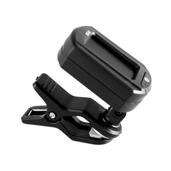 STRANDCHIC Eno Et Digital Clip on Guitar Tuner with Durable Hard Plastic Shell Black