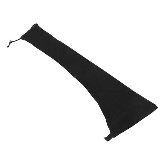 STRANDCHIC Extra Loc Sleeve Cap in Black, Breathable Mesh Hair Wrap for Braids and Dreadlocks