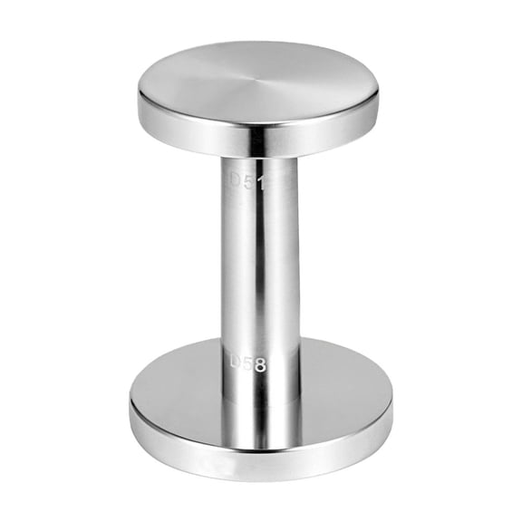 STRANDCHIC Silver 304 Stainless Steel Flat Espresso Tamper Coffee Tamping Tool