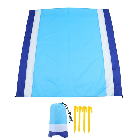 STRANDCHIC Multifunctional Picnic Mat Lightweight Camping Mat White for Hiking and Fishing 1Pcs