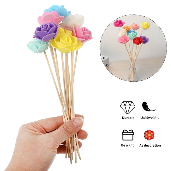 STRANDCHIC Reed Diffuser Sticks 12- Oil Fragrance Diffusers for Home, Coffee Shop, Aromatherapy Scent Diffusion