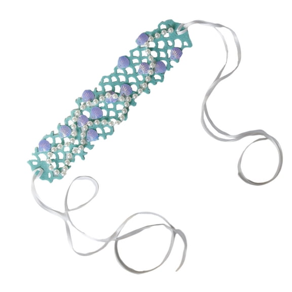 STRANDCHIC Ladies Headband Green Seashell Hair Accessories Women 1Set