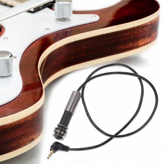 STRANDCHIC Patch Cables for Guitar Pedals Guitar Pickup Cable Black 1Pack for Performance