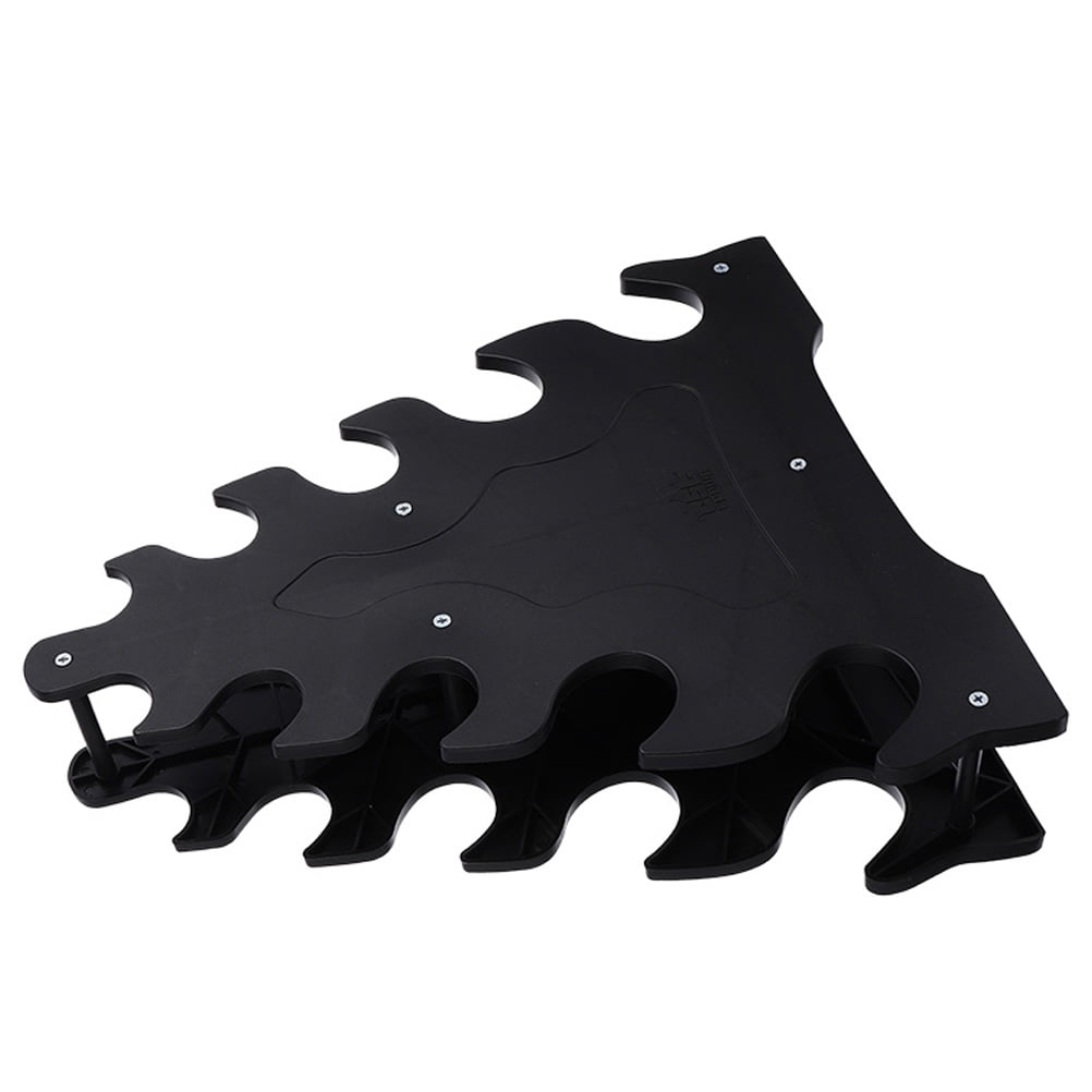 STRANDCHIC Hand Weights Rack Plastic Holder Black Minimal Floor Space ...
