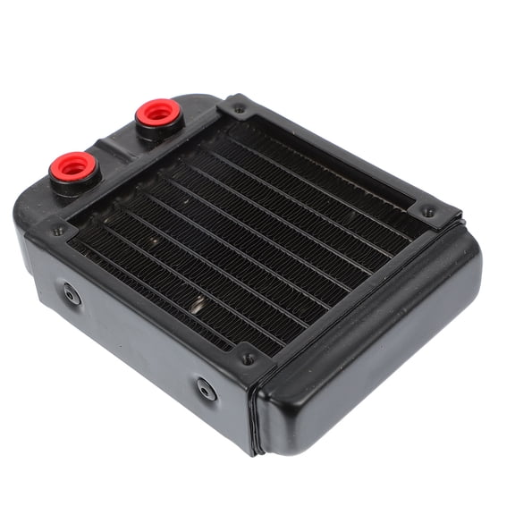 STRANDCHIC Computer Radiator Heat Exchanger with Advanced Welding Technology Black