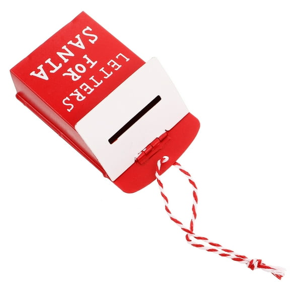 STRANDCHIC Christmas Mailbox Decoration Set with Multiple Hanging Ornaments for Festive Outdoor Holiday Mailbox Display