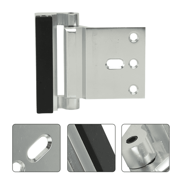 STRANDCHIC Home Door Hinge Lock Accessory, Rustproof Metal, Easy Installation, Finish, 2 Pieces