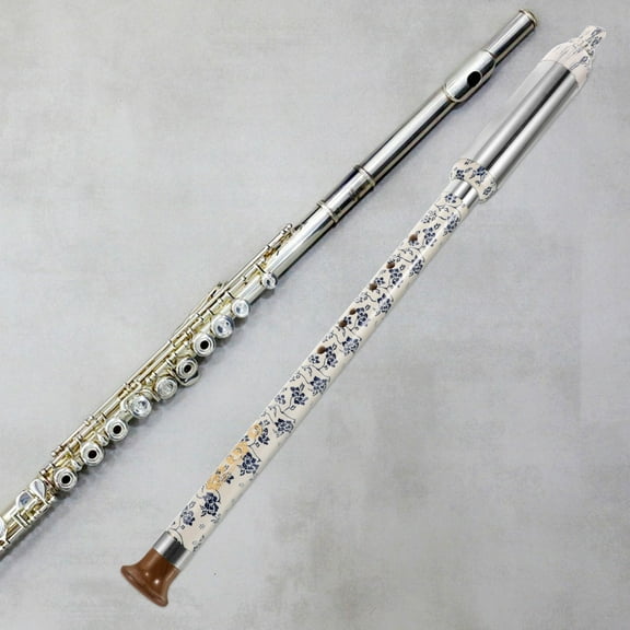 STRANDCHIC Handmade Bawu Ethnic Vertical Flute with Sky Tuning, Precision Musical Instrument for
