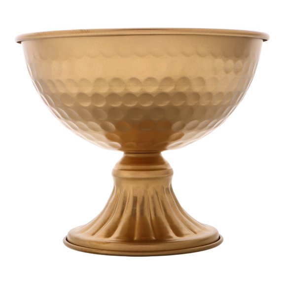 STRANDCHIC Metal Decorative Flower Vase in Plated Gold for Wedding Centerpiece and Home Decor
