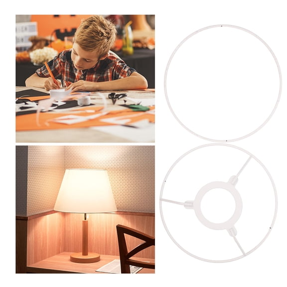 STRANDCHIC Lampshade Frames Wire Iron Vintage Lamp Frame Decorative Accessories 1Pack