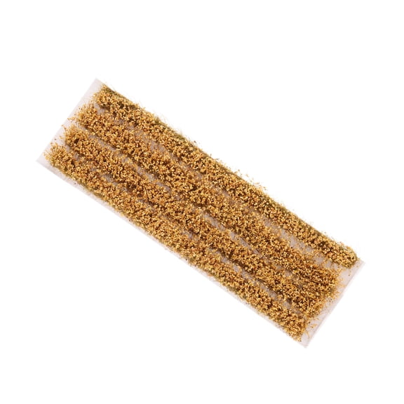 STRANDCHIC Golden Static Grass Flock for Model Train Scenery, Landscape Decoration, Realistic Plastic Grass, 1 Set