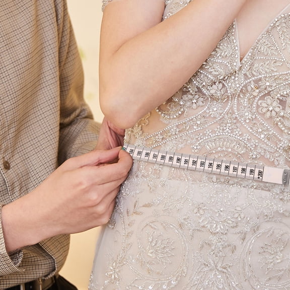 STRANDCHIC Portable Sewing Measuring Tape for Waist and Height Measurement, Iron Material, Travel-Friendly 1 Set
