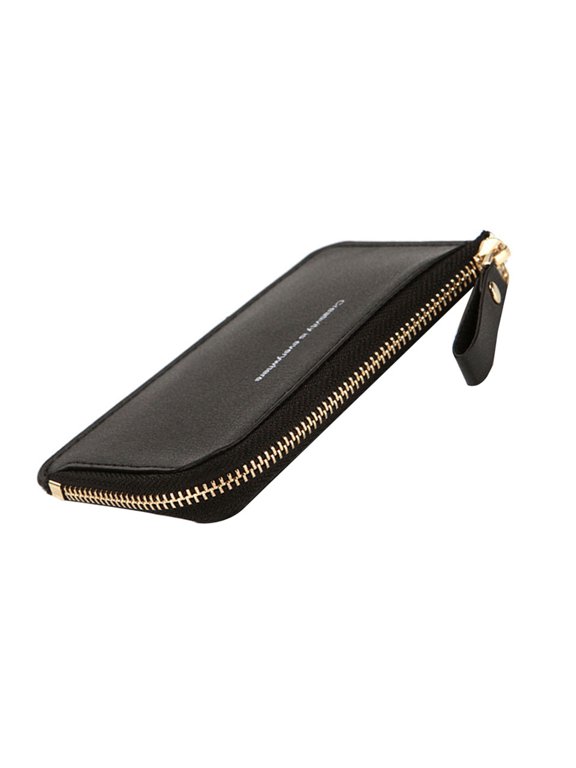 Black PU Men's Business Wallet - Multifunctional, Durable, for Daily Use