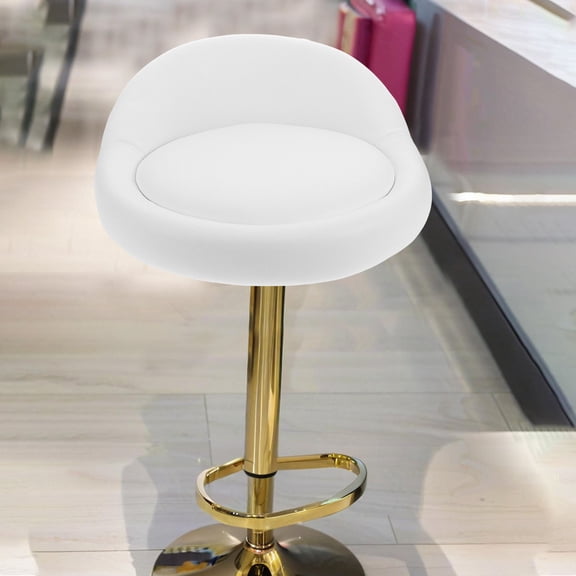STRANDCHIC PU Barstool Seat Cushion Replacement with Soft Sponge Padding and Non- Bottom for Comfort