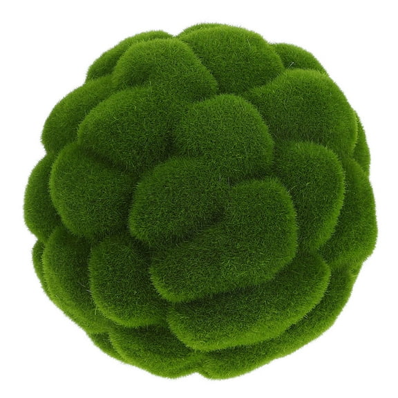 STRANDCHIC Decorative Garden Balls Simulated Grass Ball Decoration Green PVC 1Set
