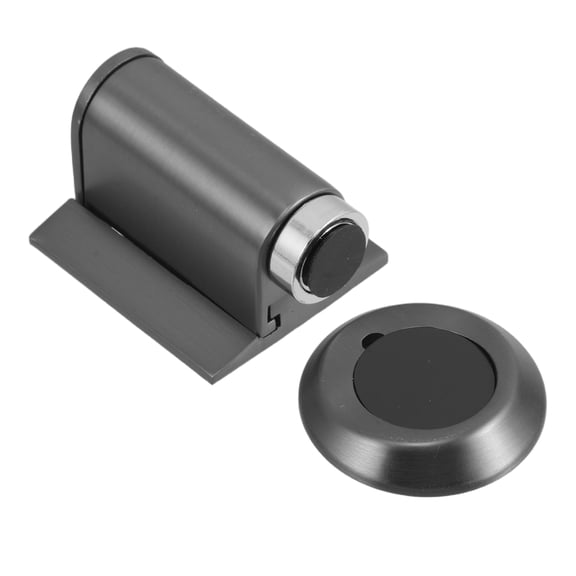 STRANDCHIC Zinc Alloy Anti-Collision Door Stopper Matte Light Grey for Home