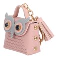 thumbnail image 1 of STRANDCHIC Owl Car Keychain Cute Design PU Key Attachment 1Pack For Women Daily Use Back to School, 1 of 7
