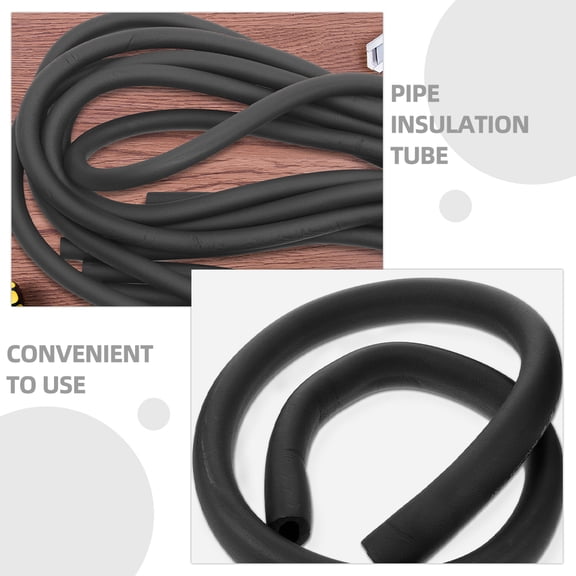 STRANDCHIC Durable Black Pipe Insulation Cover Foam Tube for Outdoor and Indoor Water Tubing