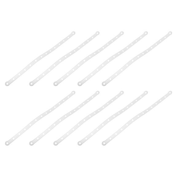 STRANDCHIC Clothes Organization White Connecting p with Non Slip and Design for Closet 20Pcs