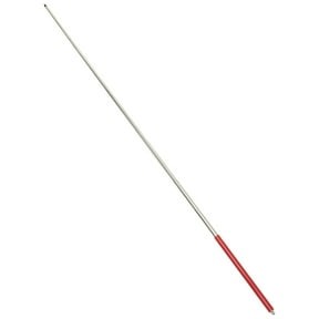 STRANDCHIC Red Retractable Stainless Steel Teacher Pointer Stick for Classroom Whiteboard Use, 1 Piece